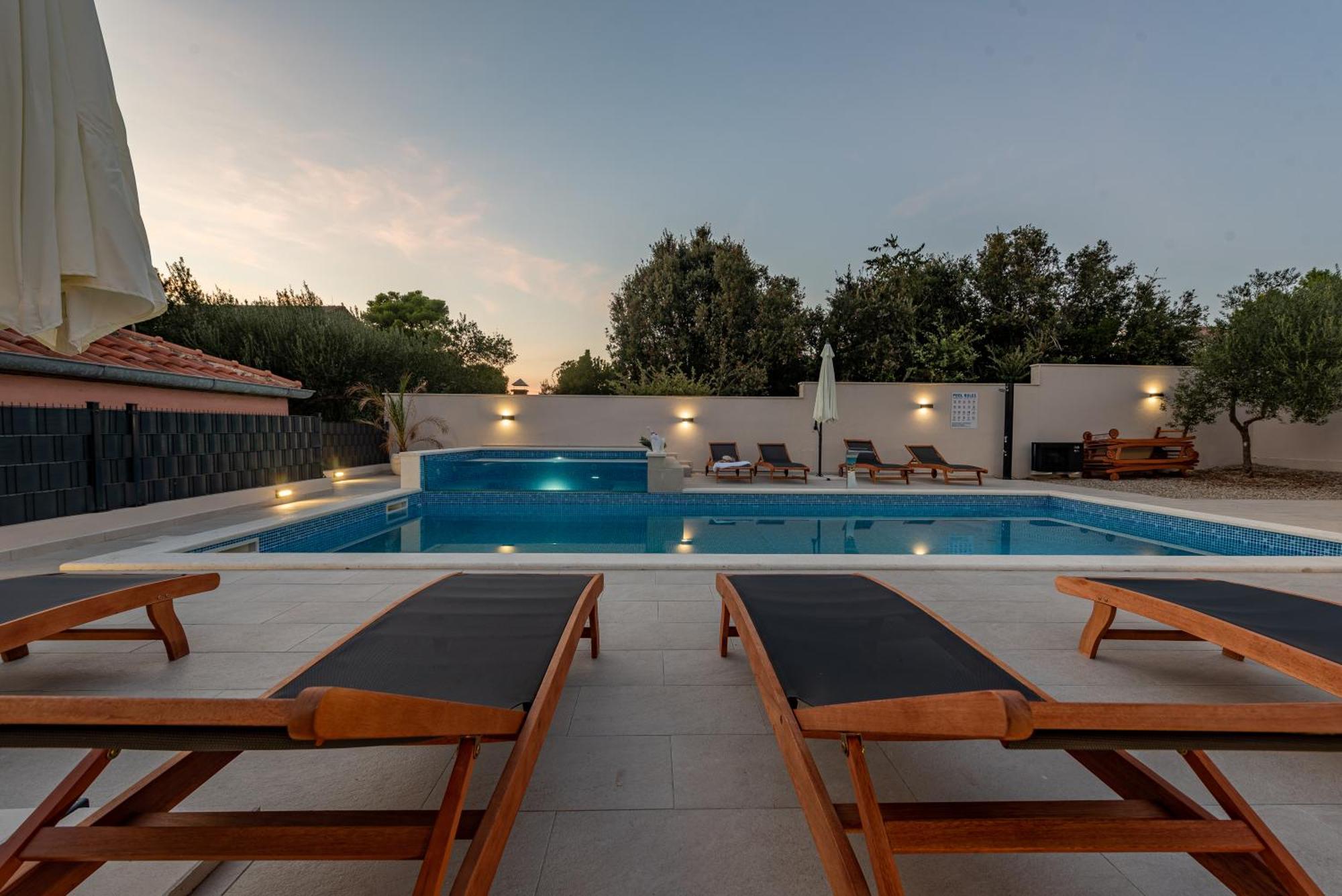 Camp Mrkva Mobile Homes With Pool Sukošan Exteriér fotografie
